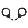 Черные силиконовые наручники Suppression