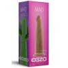 Телесный фаллоимитатор без мошонки Mad Cactus - 18,5 см.
