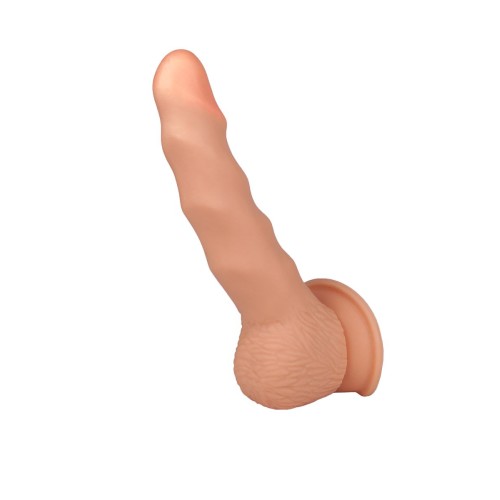 Фаллоимитатор-реалистик на присоске - 20,5 см.