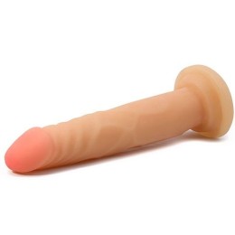Телесный фаллоимитатор Ronnie - 19 см. 
