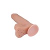 Телесный фаллоимитатор на присоске F&F BEST COCK 8 - 22 см.