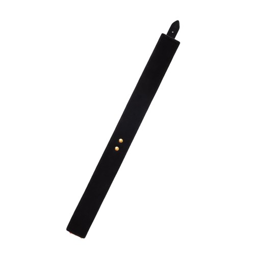 Красный ошейник из лакированного материала