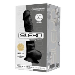 Черный фаллоимитатор SILEXD Model 1 7’’ - 17,5 см.
