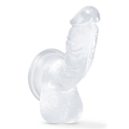 Прозрачный фаллоимитатор-реалистик Sparkle - 16,5 см.