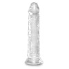 Прозрачный фаллоимитатор 8 Inch Dildo - 21,8 см.