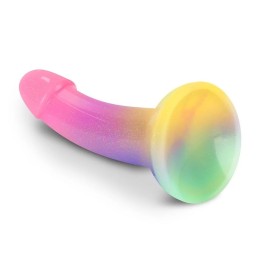 Фаллоимитатор из жидкого силикона Dildolls Stargazer - 17,6 см.