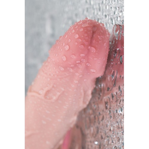 Телесный реалистичный фаллоимитатор My Dainty - 20,5 см.