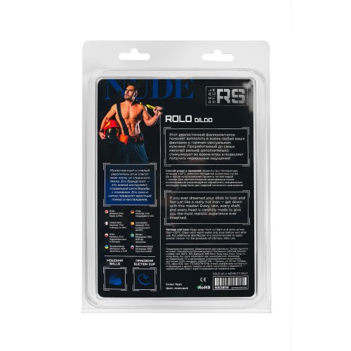 Телесный фаллоимитатор Rolo - 17 см.