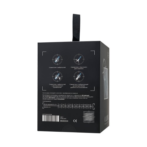 Крупный фаллоимитатор RealStick CALIBER - 14 см.