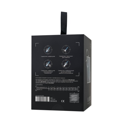 Телесный фаллоимитатор на присоске RealStick CALIBER - 14 см.