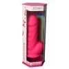 Ярко-розовый фаллоимитатор Model 1 - 21,5 см.