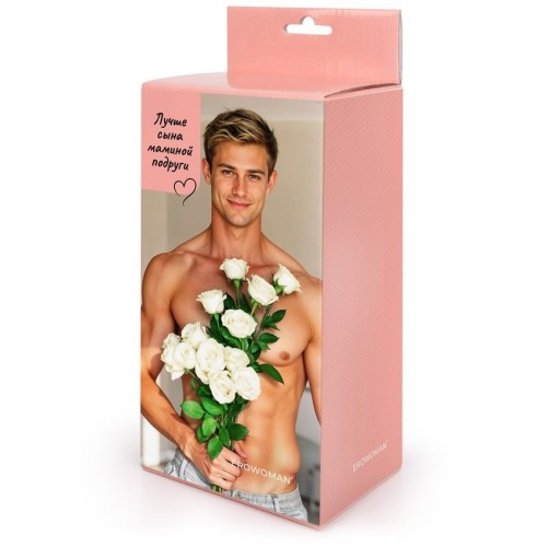 Телесный фаллоимитатор в подарочной упаковке