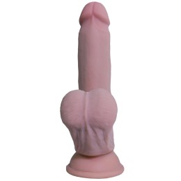 Телесный реалистичный фаллоимитатор Horney Emperor - 19,5 см.