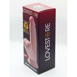 Телесный реалистичный фаллоимитатор Horney Emperor - 19,5 см.