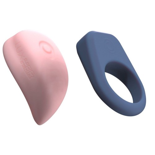 Набор Kiiroo Luxus: интерактивный вибратор LuxHer и эрекционное кольцо LuxHim