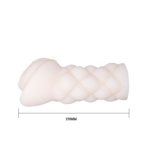 Тугой мастурбатор-вагина с вибрацией