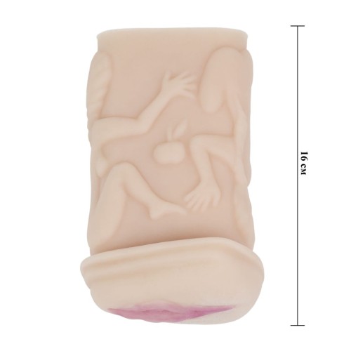 Мастурбатор-вагина из кибер-кожи с выносным пультом управления вибрацией