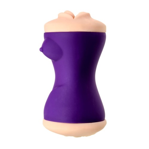 Двухсторонний мастурбатор JOS YARA в фиолетовой колбе