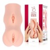 Телесный мастурбатор-вагина Dream с двойным слоем