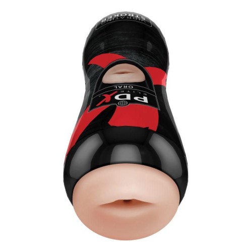 Мастурбатор-ротик Vibrating Oral Stroker