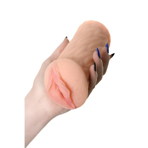 Телесный реалистичный мастурбатор-вагина Elegance.005