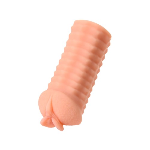 Телесный реалистичный мастурбатор-вагина Elegance.006