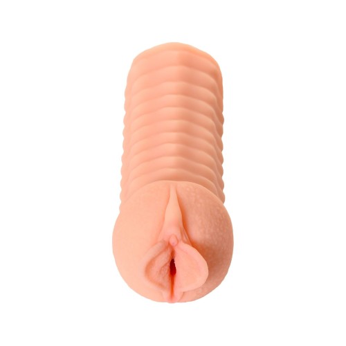 Телесный реалистичный мастурбатор-вагина Elegance.006