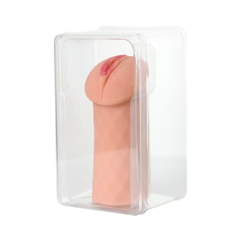 Телесный реалистичный мастурбатор-вагина Elegance.007