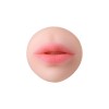 Телесный двусторонний мастурбатор Pretty Mouth - ротик и вагина 