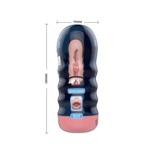 Мастурбатор-ротик Vacuum Cup Masturbator