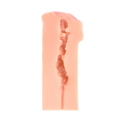 Телесный реалистичный мастурбатор-вагина Elegance.007 с вибрацией