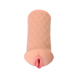 Телесный реалистичный мастурбатор-вагина Elegance.007 с вибрацией