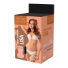 Телесный мастурбатор-вагина Lisa Vibrating Body Masturbator