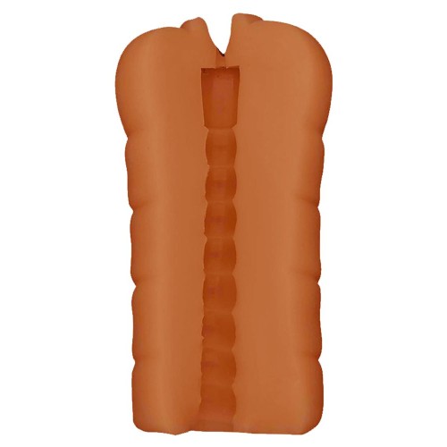 Коричневый мастурбатор-вагина Brianna