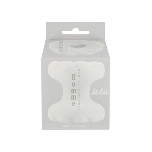 Белый мастурбатор-стоппер Homme Genial Henchman