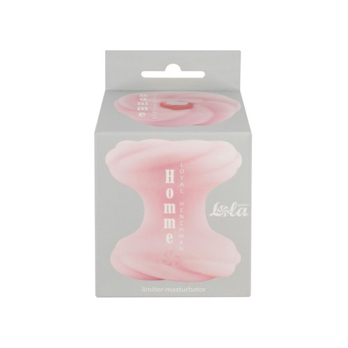 Розовый мастурбатор-стоппер Homme Loyal Henchman