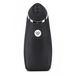 Черный перезаряжаемый мастурбатор для мужчин Pink Vibe