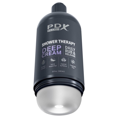 Мастурбатор в бутылке Shower Therapy Deep Cream