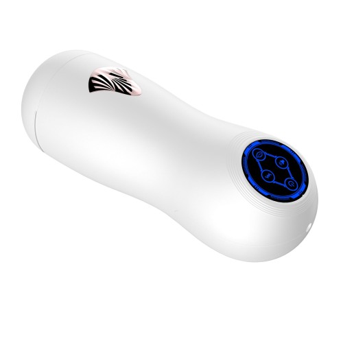 Реалистичный мастурбатор в колбе с функцией всасывания