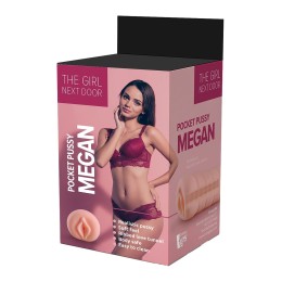Телесный мастурбатор-вагина The Girl Next Door Megan