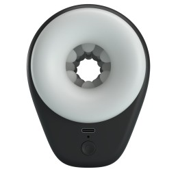 Черный автоматический вибромастурбатор Dj Girl