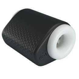 Черный автоматический вибромастурбатор Dj Girl