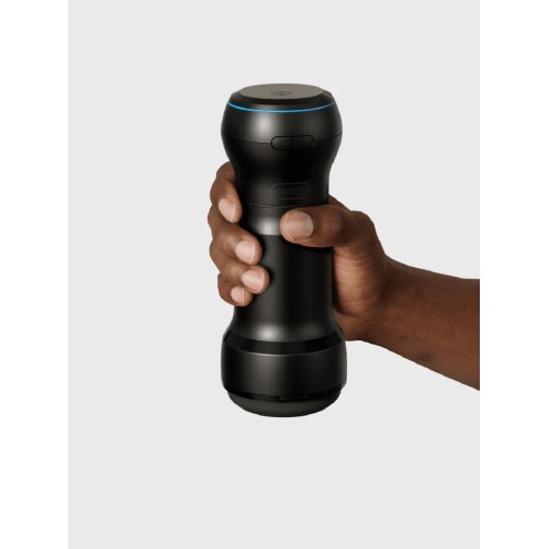 Ченый мастурбатор с интерактивная насадкой PowerBlow & Feel Pocket Stroker