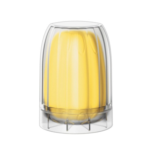 Желтый мастурбатор-яйцо Bisedze