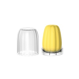 Желтый мастурбатор-яйцо Bisedze