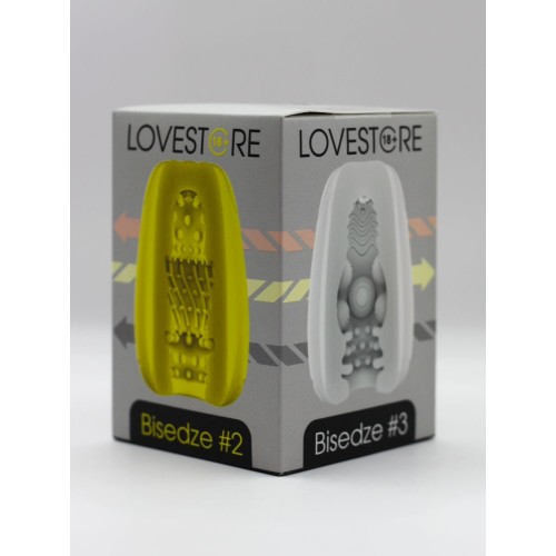 Желтый мастурбатор-яйцо Bisedze