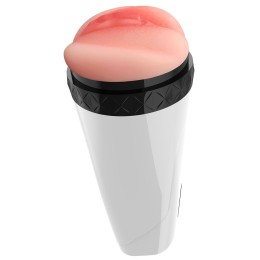 Мастурбатор-вагина с вибрацией в колбе Molly