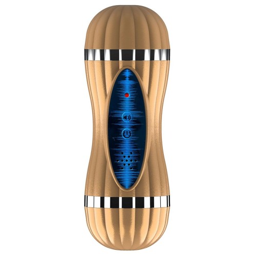 Мастурбатор-вагина с вибрацией в колбе Bevis