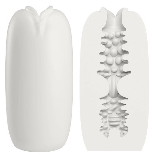 Белый мастурбатор-вагина Olga