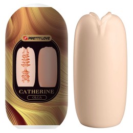 Телесный мастурбатор-вагина Olga